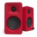 Kanto Ora Powered Reference Desktop Speakers with Bluetooth, Matte Red