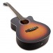 Single Cutaway Acoustic Guitar by Gear4music, Sunburst