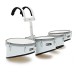 Olympic Marching 8/10/12/13 Drum Corps Multi-Tenor Set, White