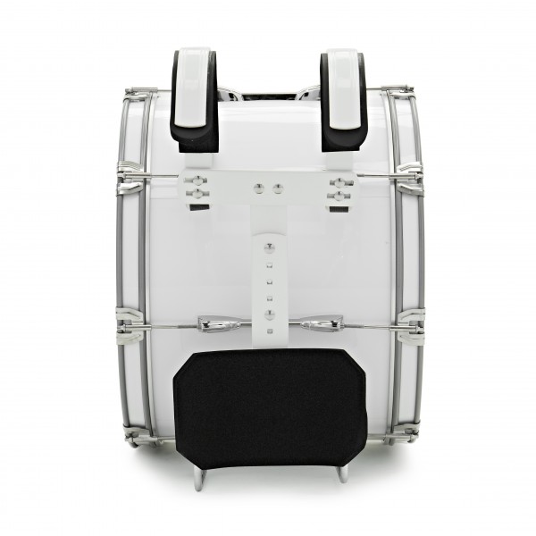 Premier NXT GEN Marching 22" x 14" Drum Corps Bass Drum, White