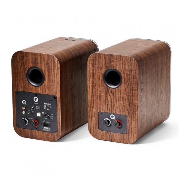 Q Acoustics M20 Walnut HD Wireless Music System Rear