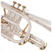 Besson Prestige BE2028 Cornet, Silver Plated close