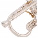 Besson Prestige BE2028 Cornet, Silver Plated mouthpiece