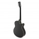 Single Cutaway Left Handed Electro Acoustic Guitar by Gear4music, Black