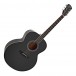 Jumbo Acoustic Guitar by Gear4music, Black