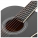 Parlour Acoustic Guitar by Gear4music, Black