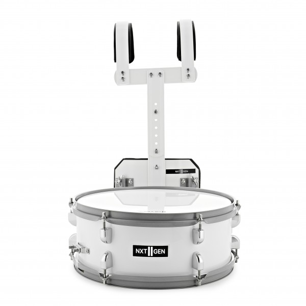 Premier NXT GEN Marching 14" x 5.5" Traditional Snare Drum, White