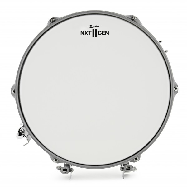 Premier NXT GEN Marching 14" x 5.5" Traditional Snare Drum, White