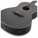 Parlour Electro Acoustic Guitar by Gear4music, Black