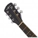 Student Left-Handed Acoustic Guitar by Gear4music, Black