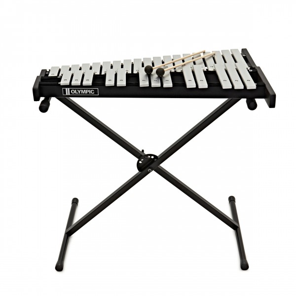 Olympic Cased Glockenspiel & Stand, 2.6 Octave