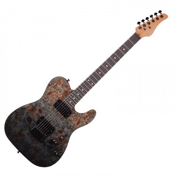 Schecter PT Standard Burl, Black Fade Burst