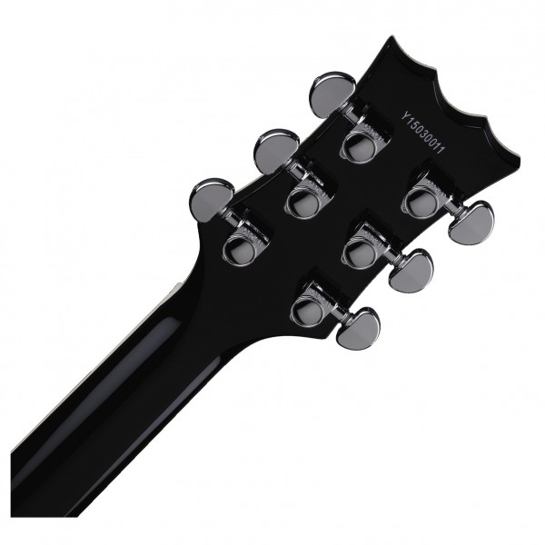 Dean Colt Semi-Hollow Body Flame Top With Piezo, Trans Black 4