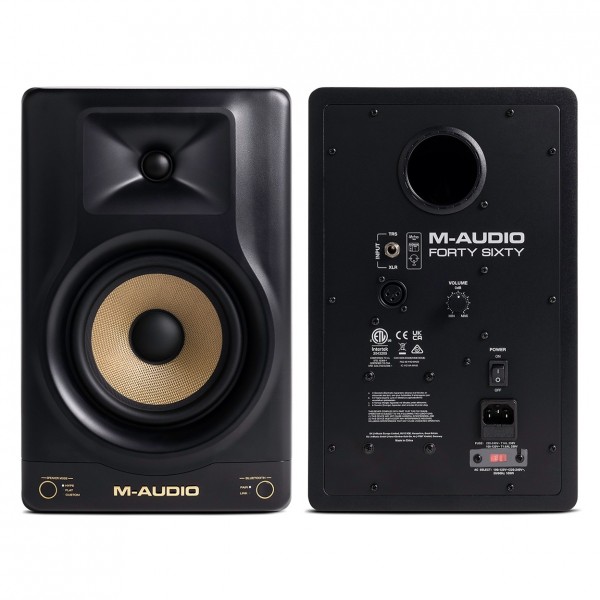 Forty Sixty Studio Monitors - Front/Back