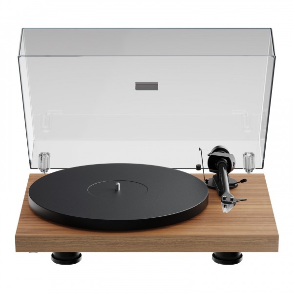 Pro-Ject Debut Evo 2 Turntable, Walnut Front View