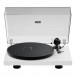 Pro-Ject Debut Evo 2 Turntable, White Gloss Front View