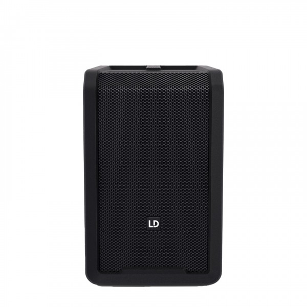LD Systems ANNY 8" Battery-Powered Bluetooth PA System With Mixer, Black - Front