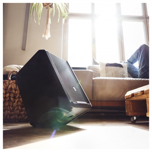LD Systems ANNY 8" Battery-Powered Bluetooth PA System With Mixer, Black - Lifestyle 1