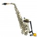Alto Saxophone by Gear4music, Nickel - Secondhand