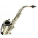 Alto Saxophone by Gear4music, Nickel - Secondhand