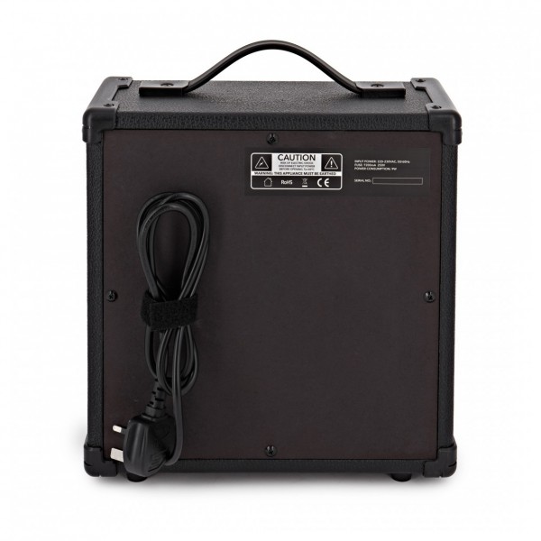 Student Electro Acoustic Guitar Black, 15W Acoustic Amp & Accessory Pack