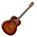 Tanglewood Winterleaf Exotic Travel Electro Acoustic, Tobacco