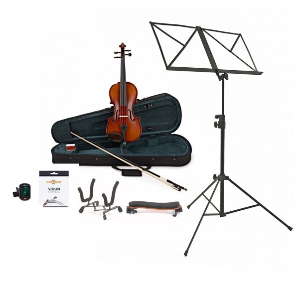 Primavera 200 Violin Outfit, 3/4 and Accessories Bundle