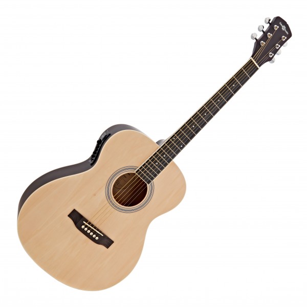 Student Electro Acoustic Guitar Natural, 15W Acoustic Amp & Accessory Pack