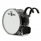 Premier NXT GEN Marching 22" x 10" tradisjonell basstromme, svart