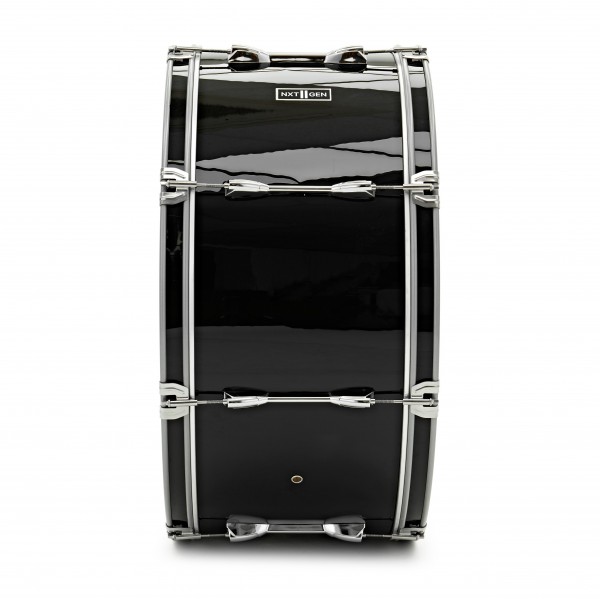 Premier NXT GEN Marching 28" x 12" Traditional Bass Drum, Black