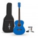 <p>Akustisk elevgitarr & tillbehörspaket från Gear4music, Blue</p>
