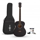 Student Electro Acoustic Guitar & Accessory Pack by Gear4music, Black