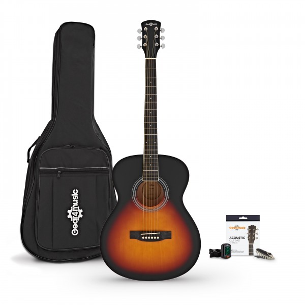 Student Electro Acoustic Guitar & Accessory Pack by Gear4music, Sunburst