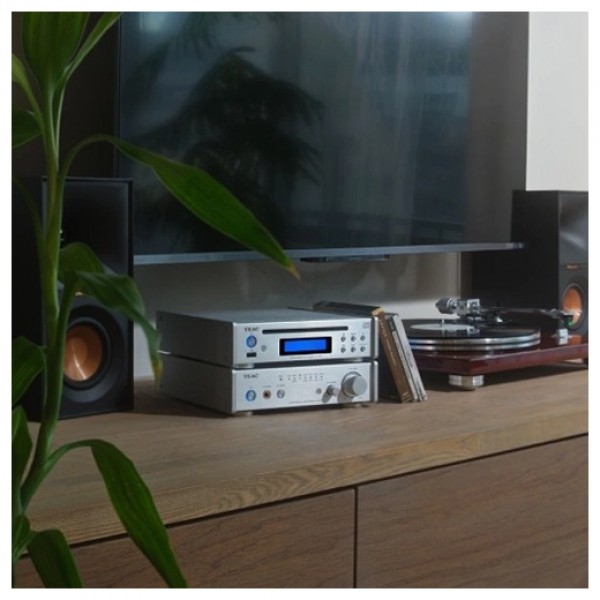 TEAC AI-303 USB DAC Amplifier, Silver at AV.com