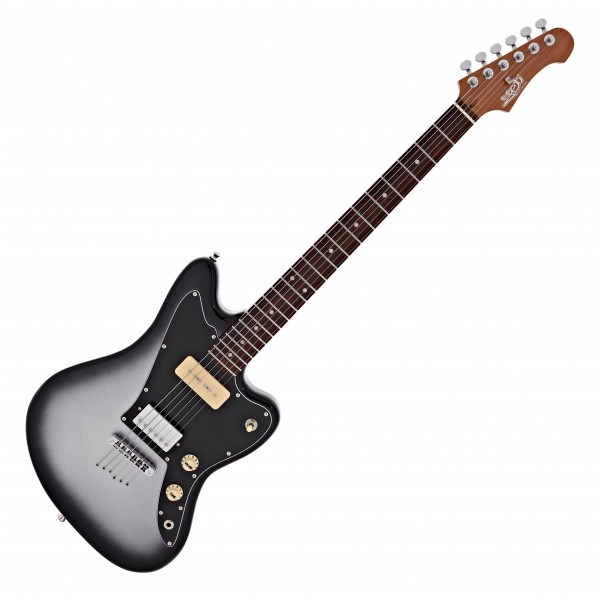 JET Guitars JJ-350 Baritone Offset Rosewood, Moonburst