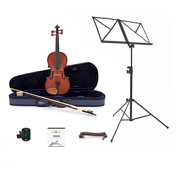 Primavera 90 Violin Outfit, 1/2 Size and Accessories Bundle