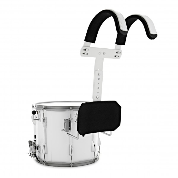 Premier NXT GEN Marching 14" x 12" Traditional Snare Drum & Top Snare, White