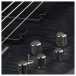 Dean Edge 6 Flame Top 6 String Bass, Black Satin - CONTROLS