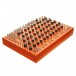 PULSAR-23 Semi-Modular Drum Machine, Orange - Angled