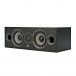 ELAC Debut C5.2 Vinyl Centre Speaker, Black Ash - angled left