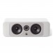 Q Acoustics Concept 90 Centre Speaker. Gloss White Forward View