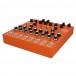 Lyra-8 Analog Modular Synthesizer, Orange - Angled