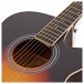 Single Cutaway Electro Acoustic Guitar & Accessory Pack by Gear4music, Sunburst