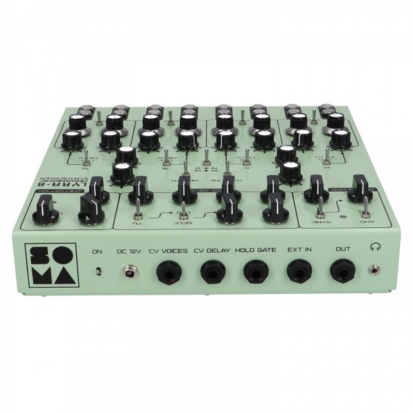SOMA Laboratory Lyra-8 Analog Synthesizer, Green at Gear4music