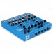 Lyra-8 Synthesizer, Blue - Angled Rear