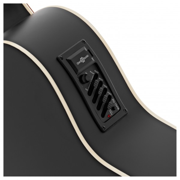 Parlour Electro Acoustic Guitar Black, 15W Acoustic Amp & Accessory Pack