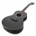 Parlour Left Handed Electro Acoustic Guitar Black, 15W Acoustic Amp & Accessory Pack