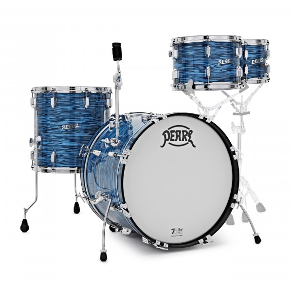 Pearl President Deluxe 22" 4pc Shell Pack, Ocean Ripple