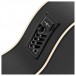 Parlour Left Handed Electro Acoustic Guitar Black, 15W Acoustic Amp & Accessory Pack