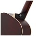 Single Cutaway Acoustic Guitar Pack by Gear4music, Black